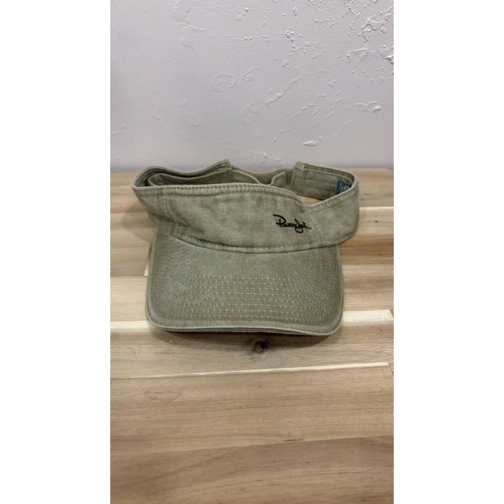 Panama Jack Visor Hat Beige Adjustable Strapback One Size Fits Most Unisex